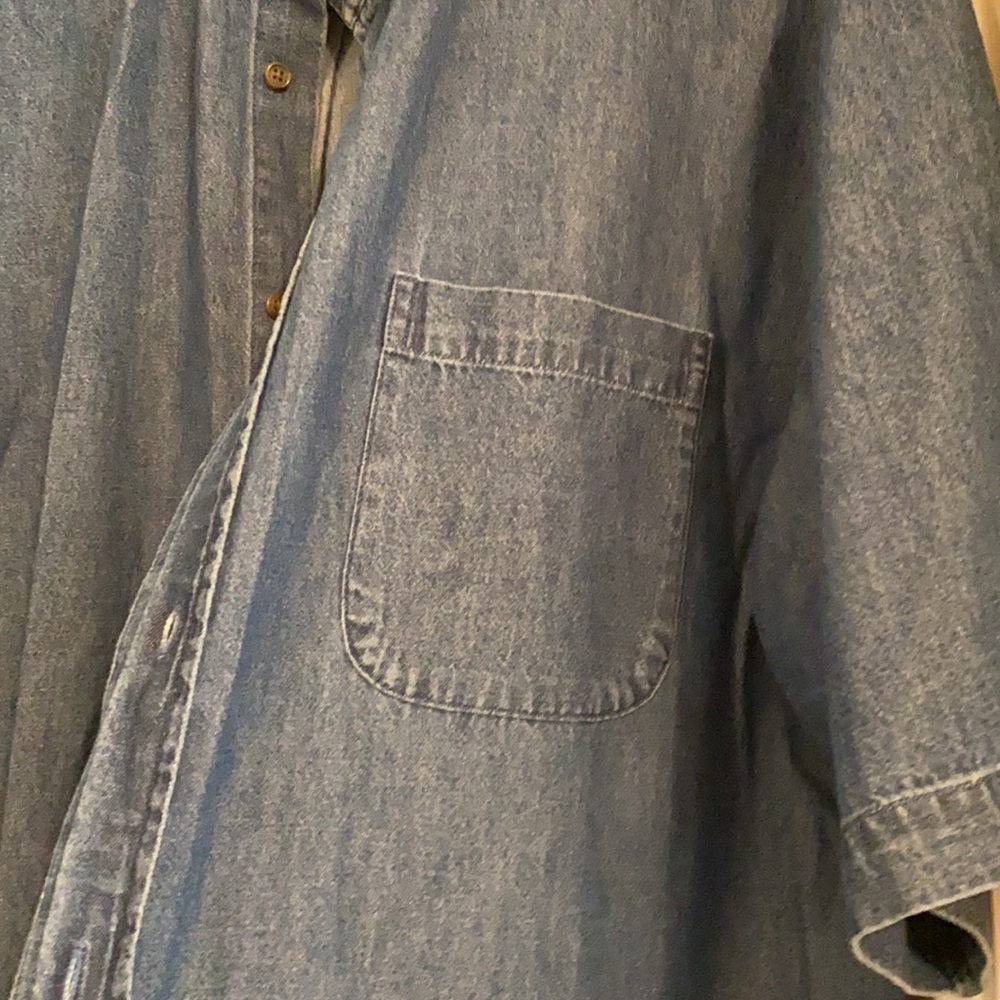 Like New Saddlebred Denim Shirt for Men - Picture 3 of 7